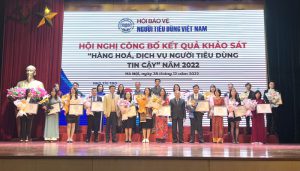 Hội Bảo vệ người tiêu dùng Việt Nam công bố kết quả khảo sát “Hàng hóa, dịch vụ người tiêu dùng tin cậy” năm 2022