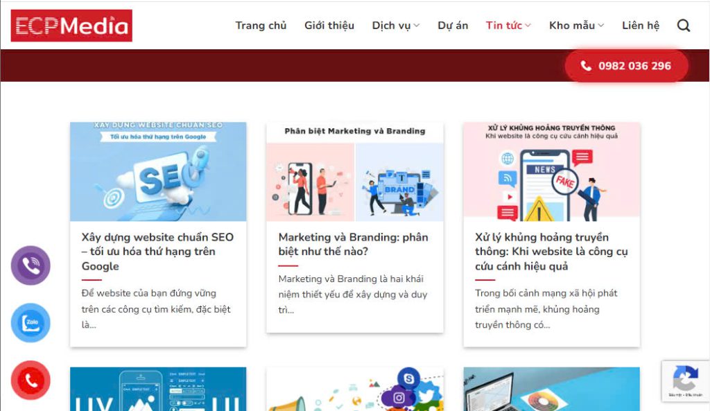 ECPMedia, phòng Marketing thuê ngoài trên 20 năm kinh nghiệm