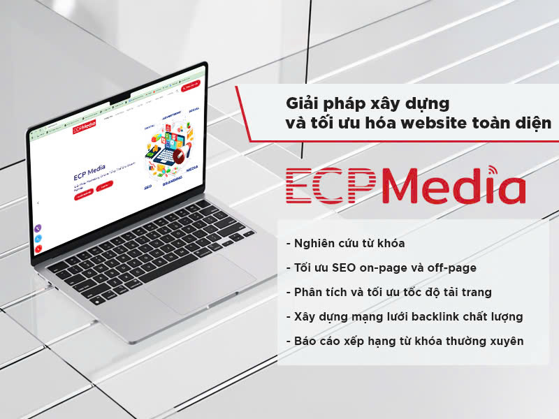 Dịch vụ xây dựng website chuẩn SEO từ ECP Media