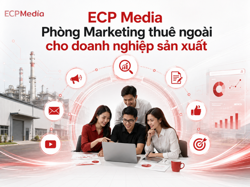phòng marketing thuê ngoài cho doanh nghiệp sản xuất