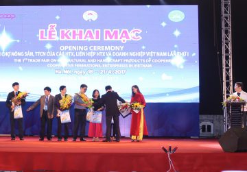 ECPVietnam tham gia và tài trợ truyền thông Hội chợ nông sản, TTCN các HTX và doanh nghiệp Việt Nam lần 1